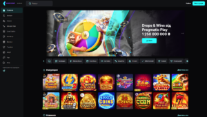 Главная страница онлайн казино Cosmobet